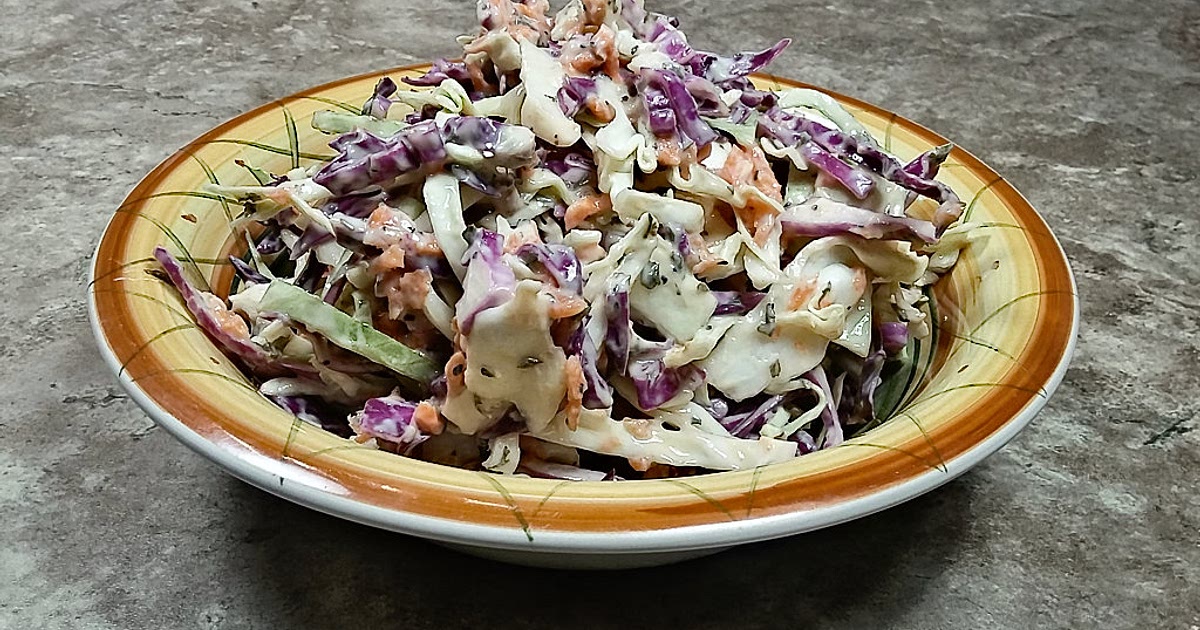 Low Sodium - Low Sugar Coleslaw Recipe | Samsung Food App