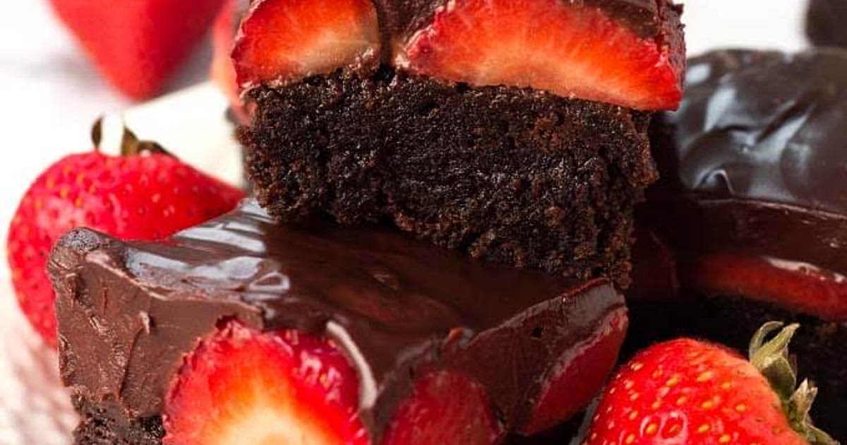 Chocolate Covered Strawberry Brownies Recipe | Samsung Food App