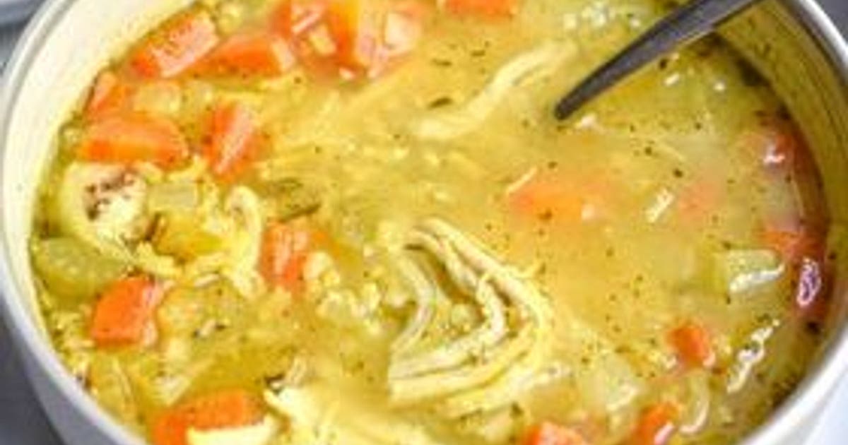 Instant Pot Chicken and Rice Soup Recipe | Samsung Food App