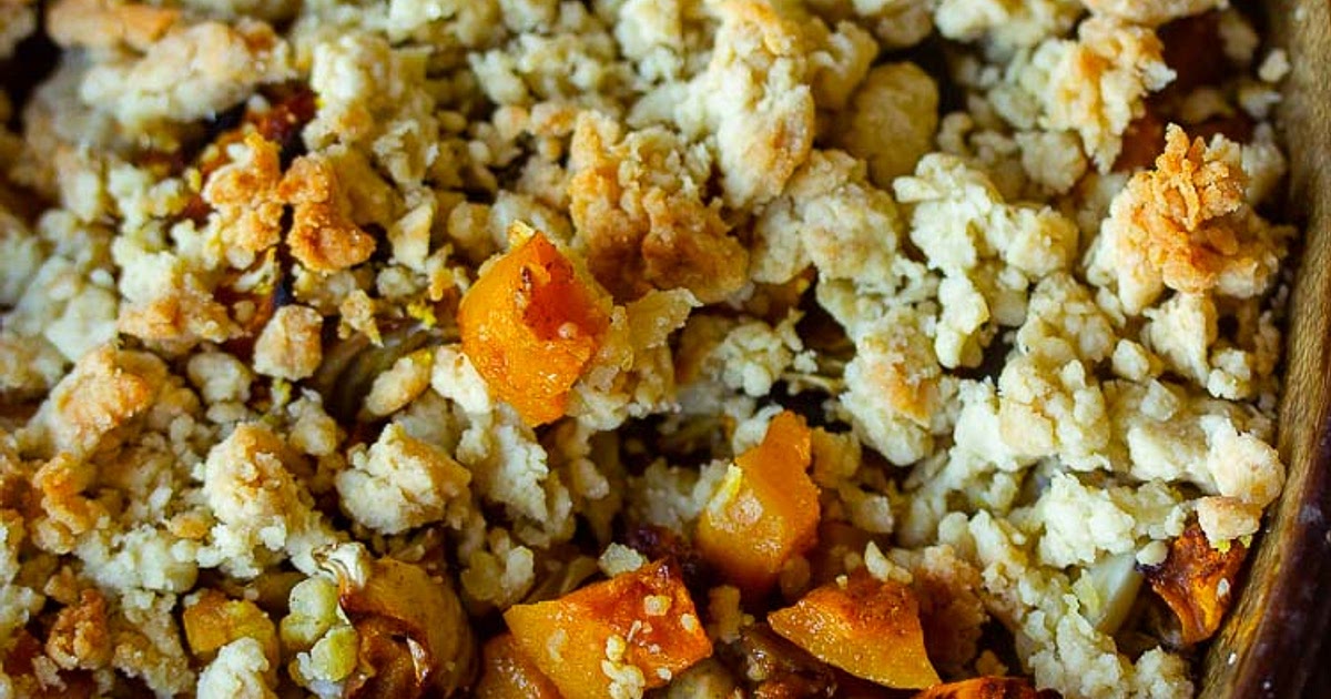 Crumble Salé Aux Légumes D'hiver Feta Et Noix Crumble de légumes d'hiver Recipe | Samsung Food App