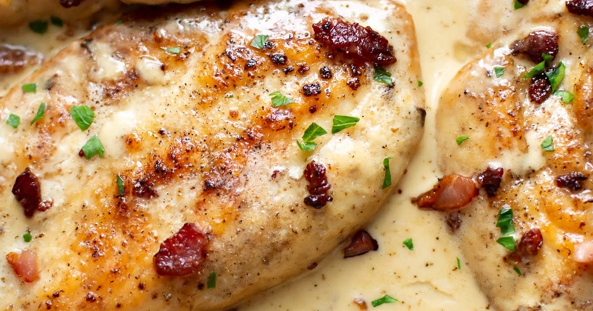 Creamy Bacon Chicken Recipe | Samsung Food App