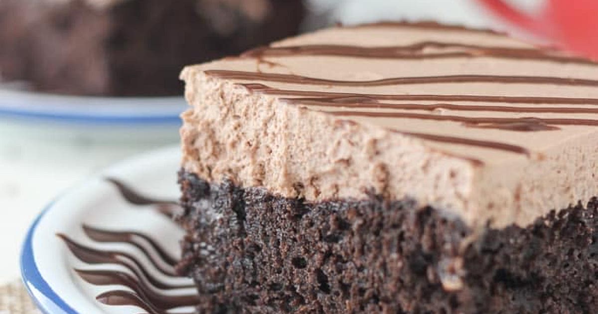 Hot Chocolate Poke Cake Recipe | Samsung Food App