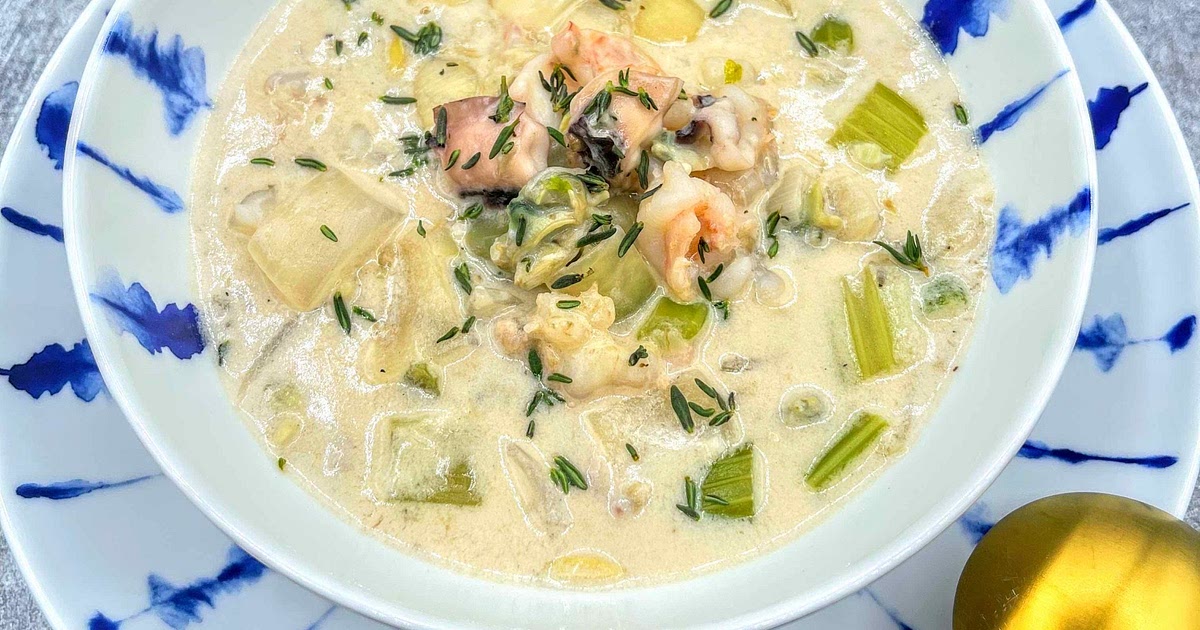 Seafood Chowder Recipe | Samsung Food App