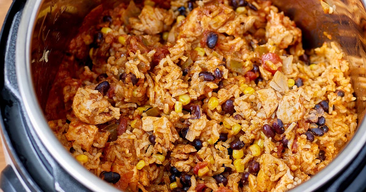 Recipe: Instant Pot Weeknight Chicken and Rice Burrito Bowls | Samsung Food App