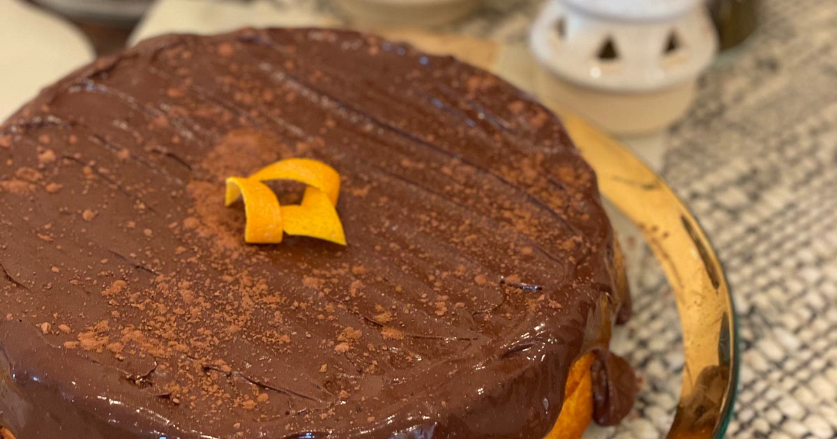 Almond Kumquat Cake with Chocolate Glaze (Gluten Free) Recipe | Samsung Food App