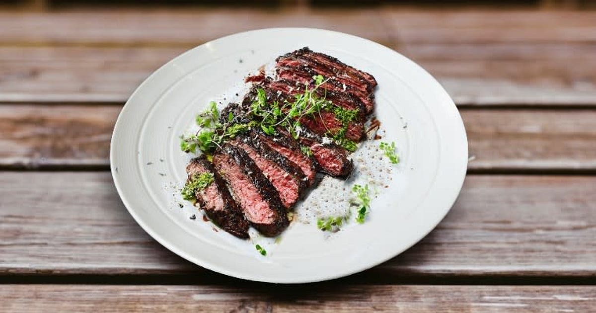 Keto Skirt Steak with Salsa Verde Recipe | Samsung Food App