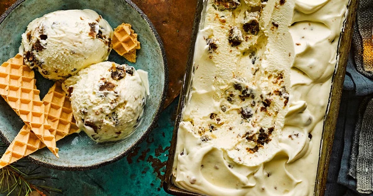 Christmas pudding ice cream Recipe | Samsung Food App