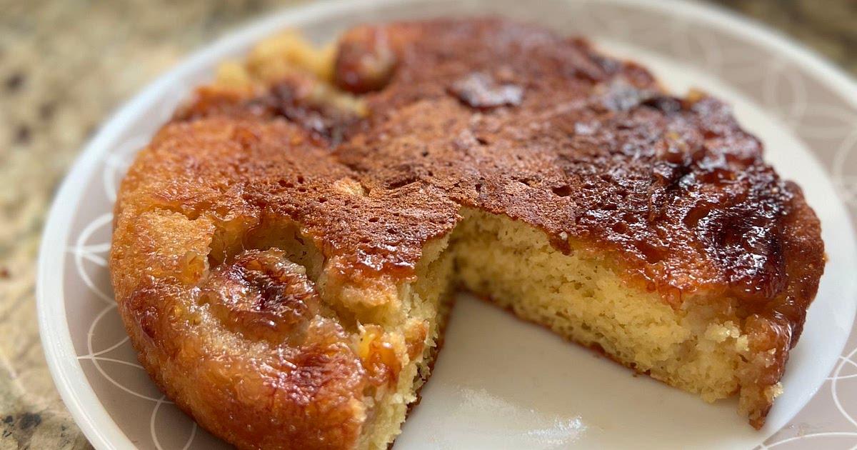 Caramelized Banana Pancake Cake in a pan Recipe | Samsung Food App