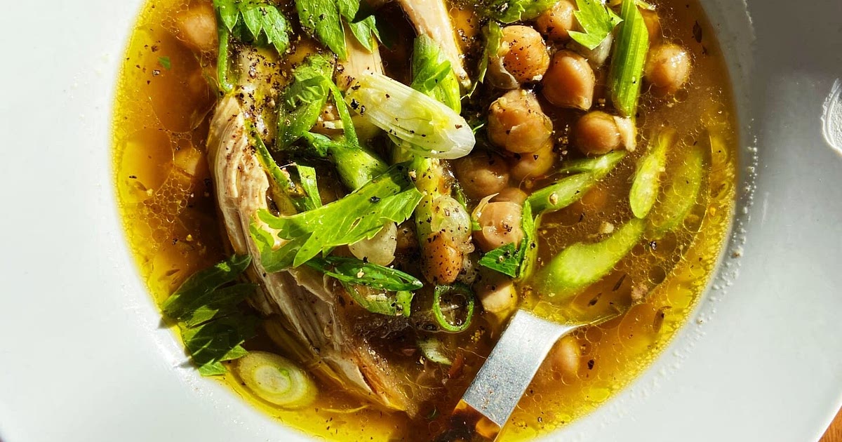 Chicken and Chickpea Soup — Alison Roman Recipe | Samsung Food App