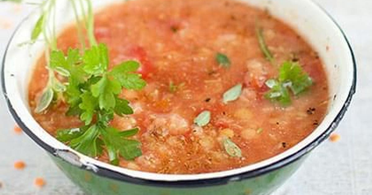 Spicy Red Lentil Soup Recipe | Samsung Food App