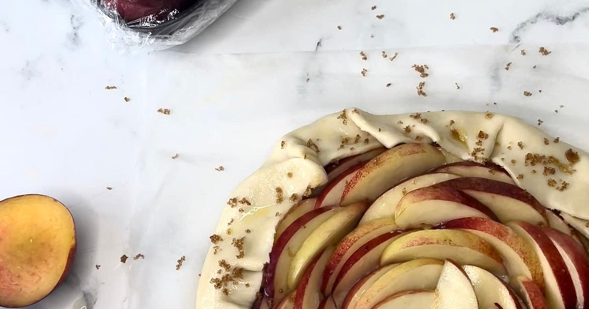 Woolies FLAVOURBURST Nectarine Galette Recipe | Samsung Food App