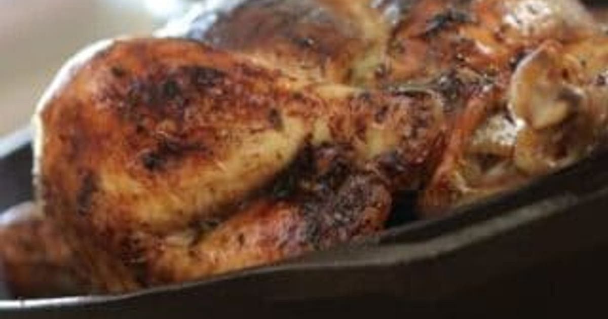 Roast Chicken in a Skillet Recipe | Samsung Food App