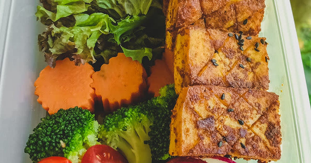 Tofu Satay with Salad Recipe | Samsung Food App