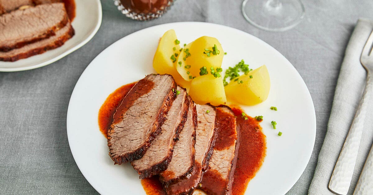 Rinderbraten – nach Omas Geheimrezept – zart &amp; saftig Recipe | Samsung ...