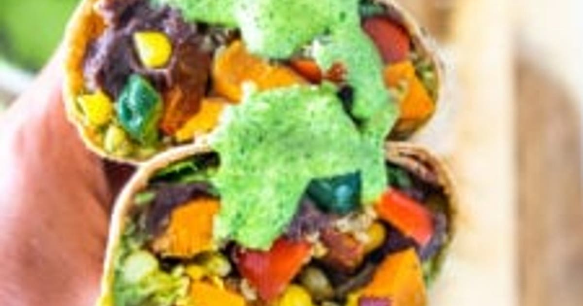 Peruvian Burritos with Aji Verde Recipe | Samsung Food App