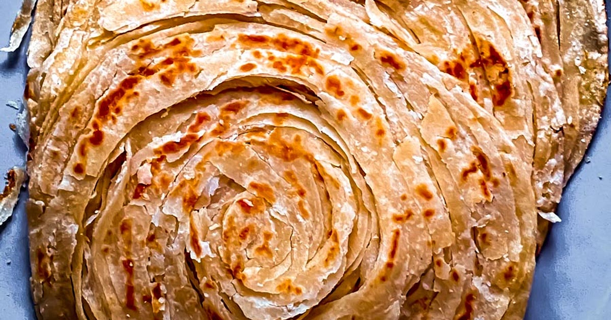 Buttery Flaky Malabar Parotta Recipe | Samsung Food App