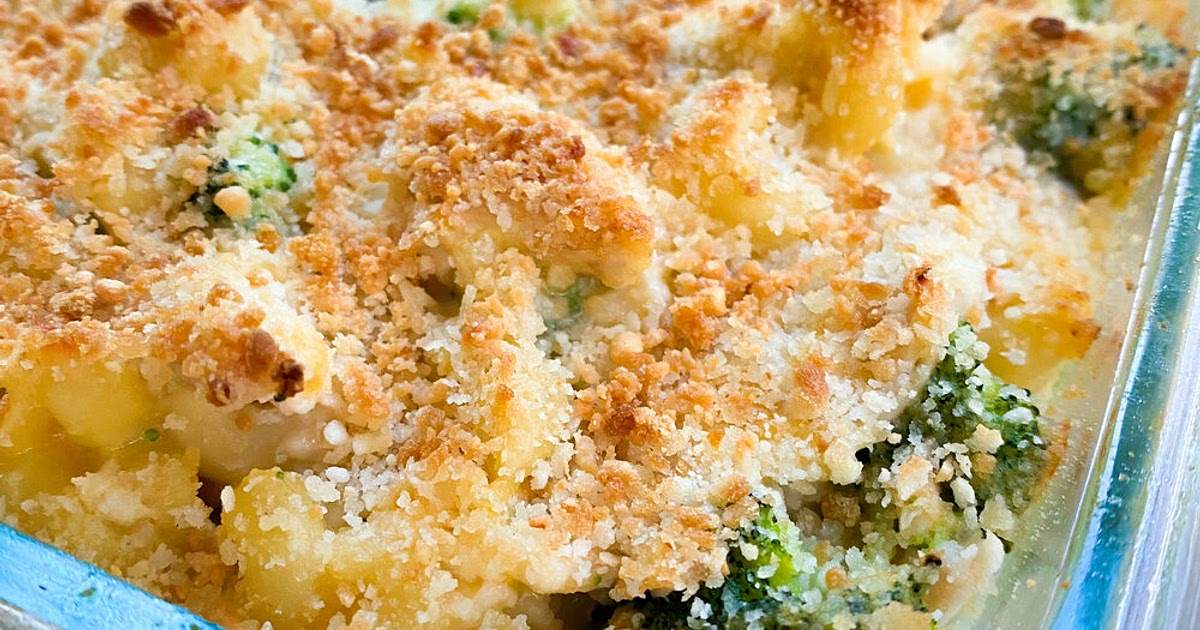 BROCCOLI CHICKEN MAC AND CHEESE — Jess Dukes Recipe | Samsung Food App