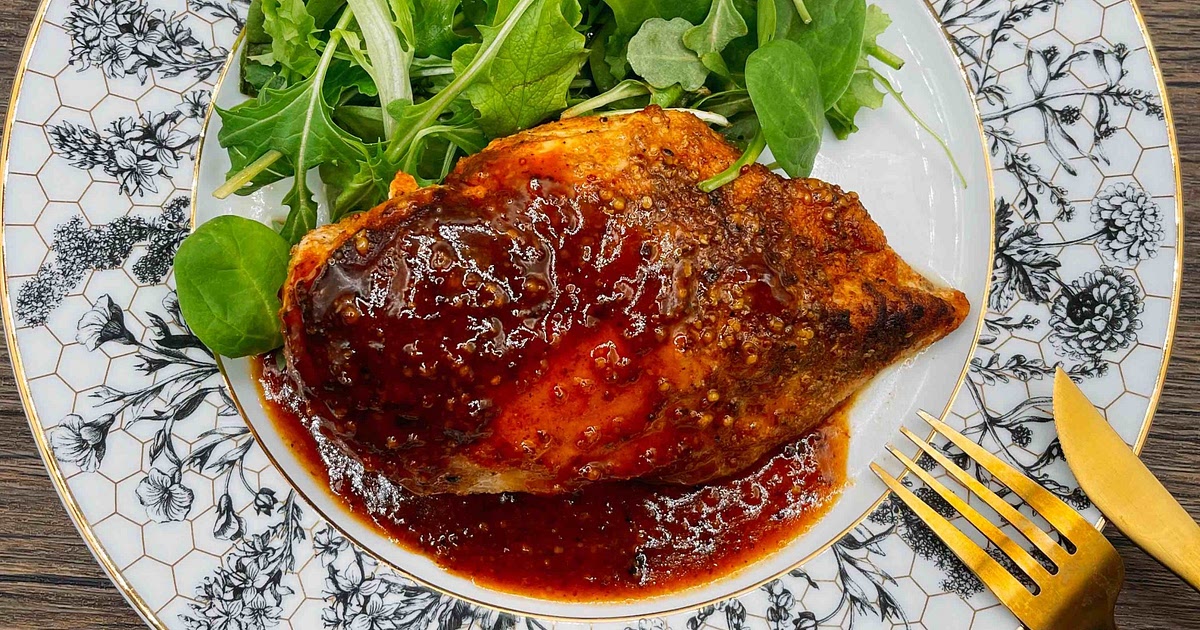 Honey Mustard Chicken Recipe | Samsung Food App