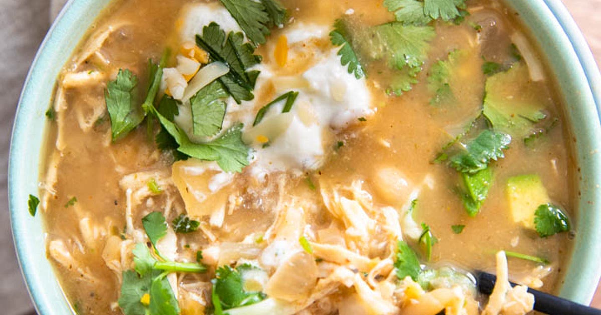 Salsa Verde Crockpot Chicken Soup Recipe | Samsung Food App