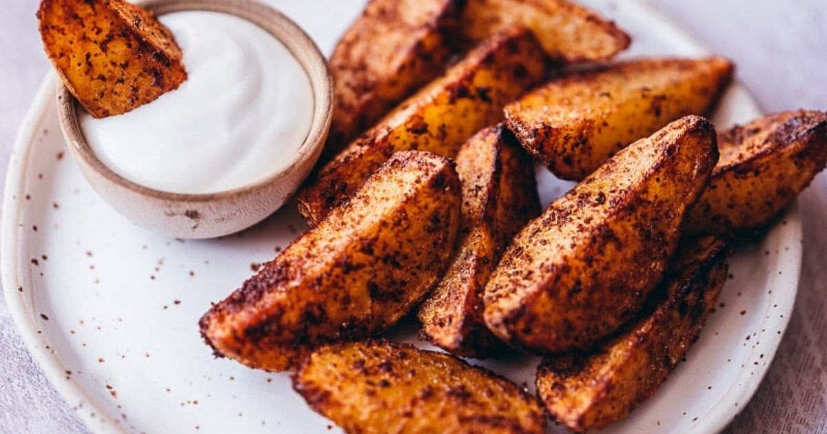 Air Fryer Potato Wedges Recipe | Samsung Food App