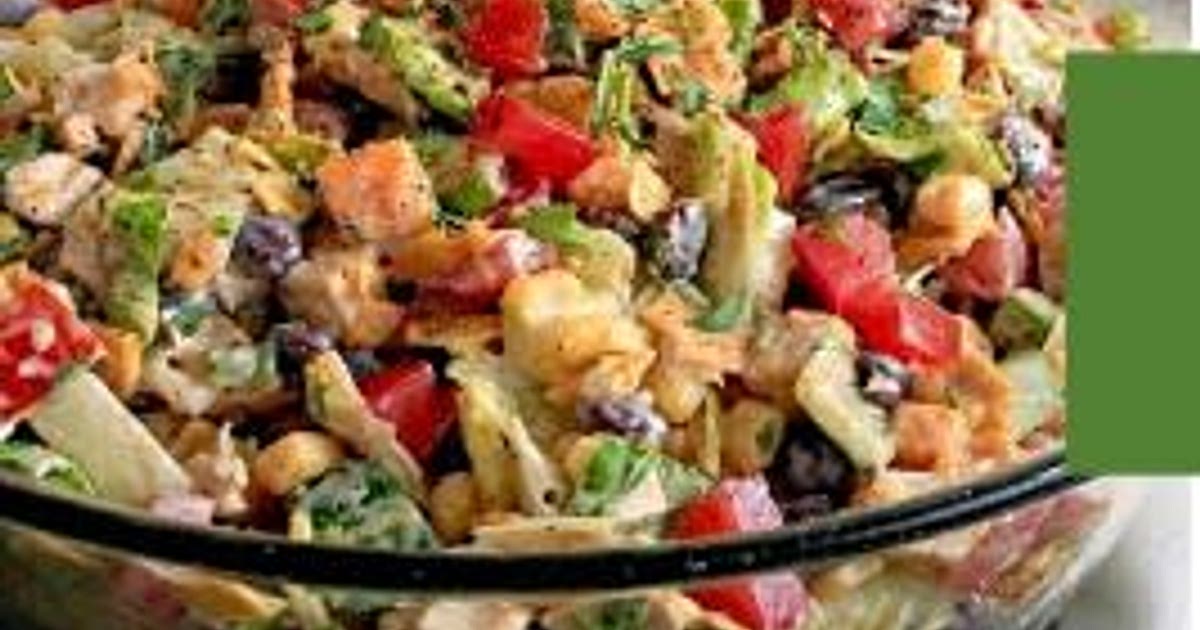 Tex-Mex Chopped Chicken Salad Recipe | Samsung Food App