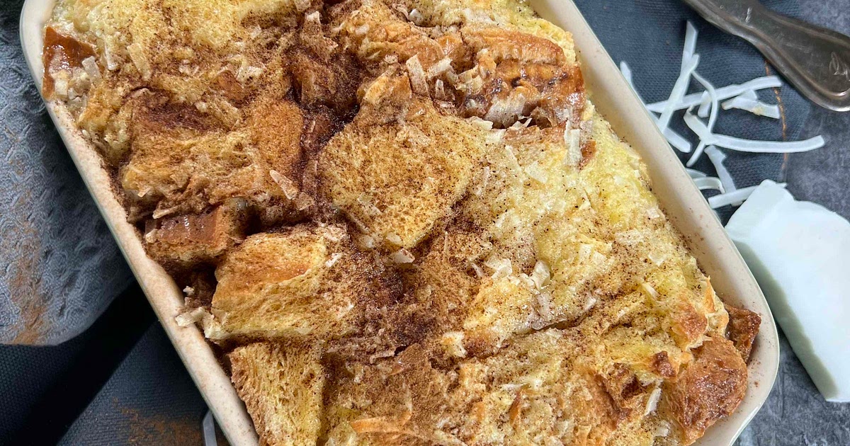 Coconut Bread Pudding  Recipe | Samsung Food App