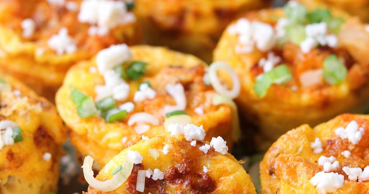 Easy Baked Chorizo Egg Bites Recipe | Samsung Food App