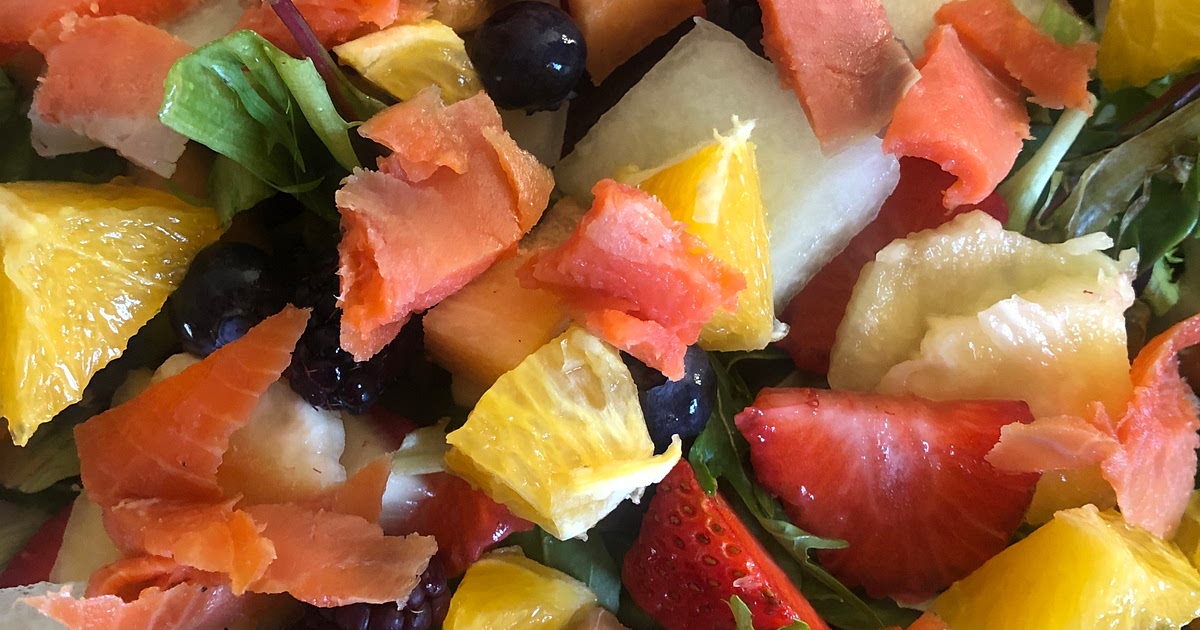 Salmon Fruit Salad Recipe | Samsung Food App