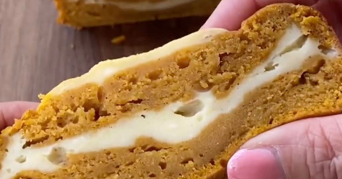 Pumpkin Bread with Cream Cheese Filling Recipe | Samsung Food App