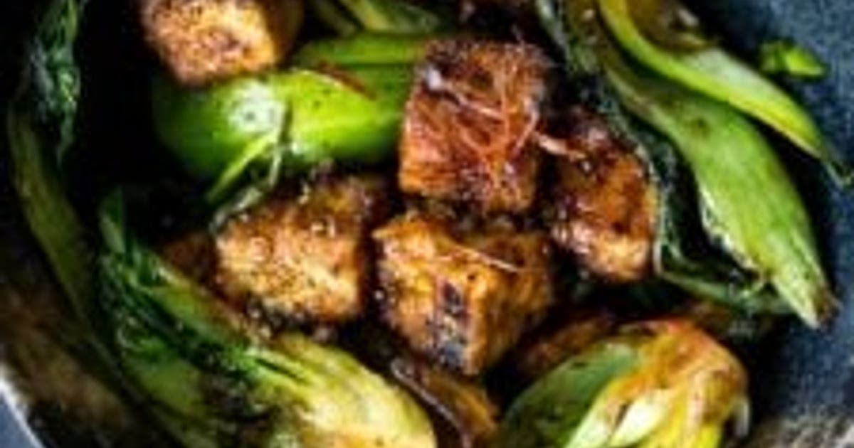 Black Pepper Tofu with Bok Choy Recipe | Samsung Food App
