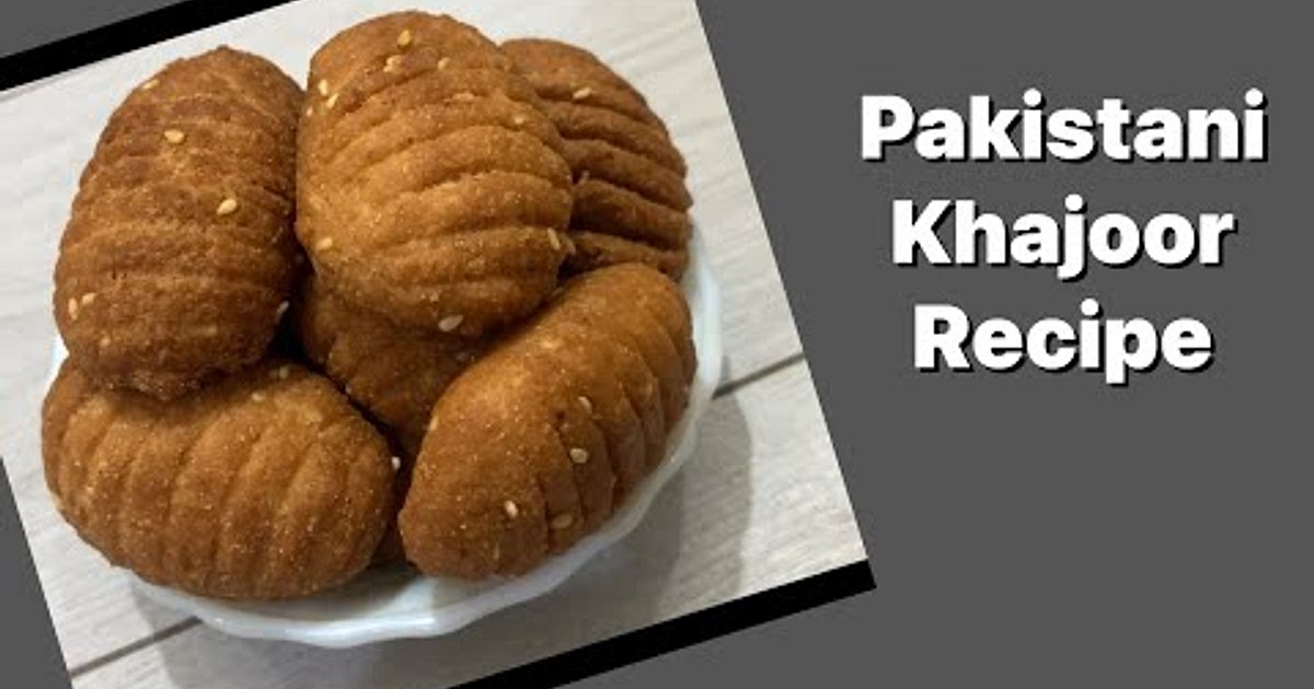 Pakistani Khajoor Recipe (V207) on YouTube @ shabs recipes | Samsung Food App