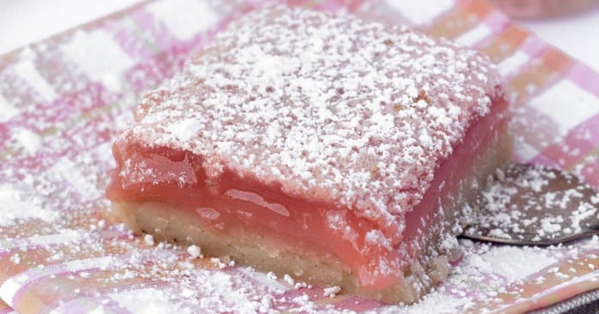 Hibiscus Lemon Bars Recipe | Samsung Food App