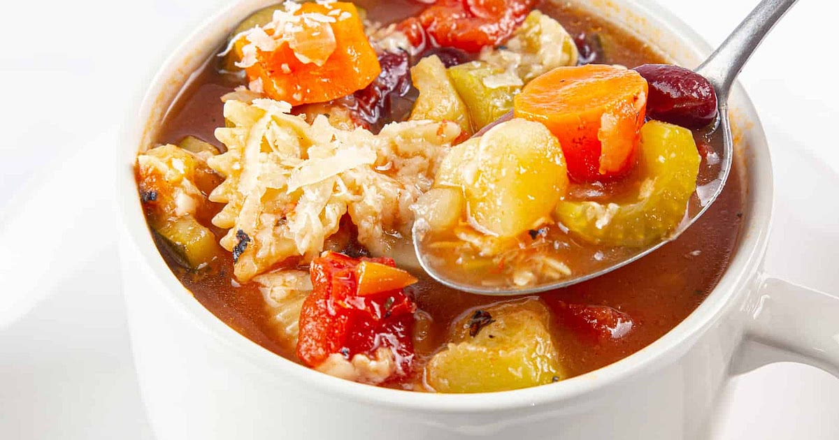 Instant Pot Minestrone Soup Recipe | Samsung Food App
