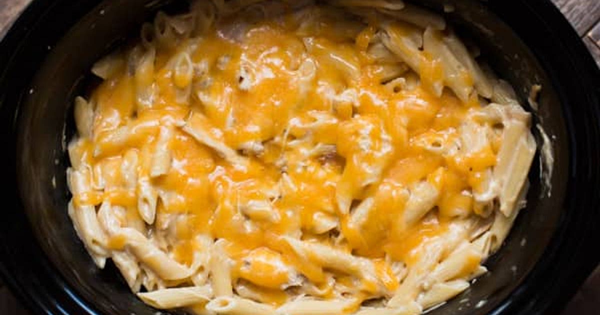 Slow Cooker Cheesy Chicken Penne Recipe | Samsung Food App