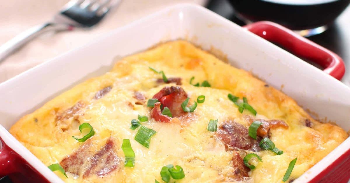 Crustless Quiche Lorraine For One Recipe | Samsung Food App