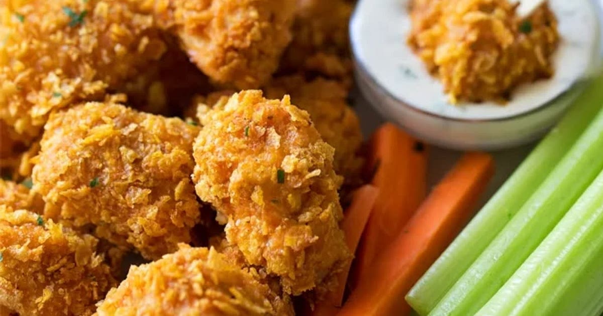 Air Fried Buffalo Chicken Nuggets Recipe | Samsung Food App