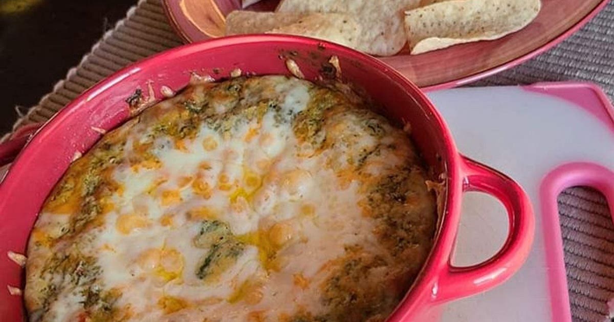 Baked Jalapeño Spinach Dip Recipe | Samsung Food App