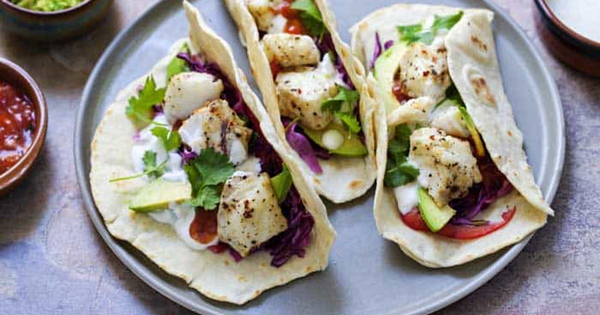 Easy Grilled Fish Tacos Recipe | Samsung Food App