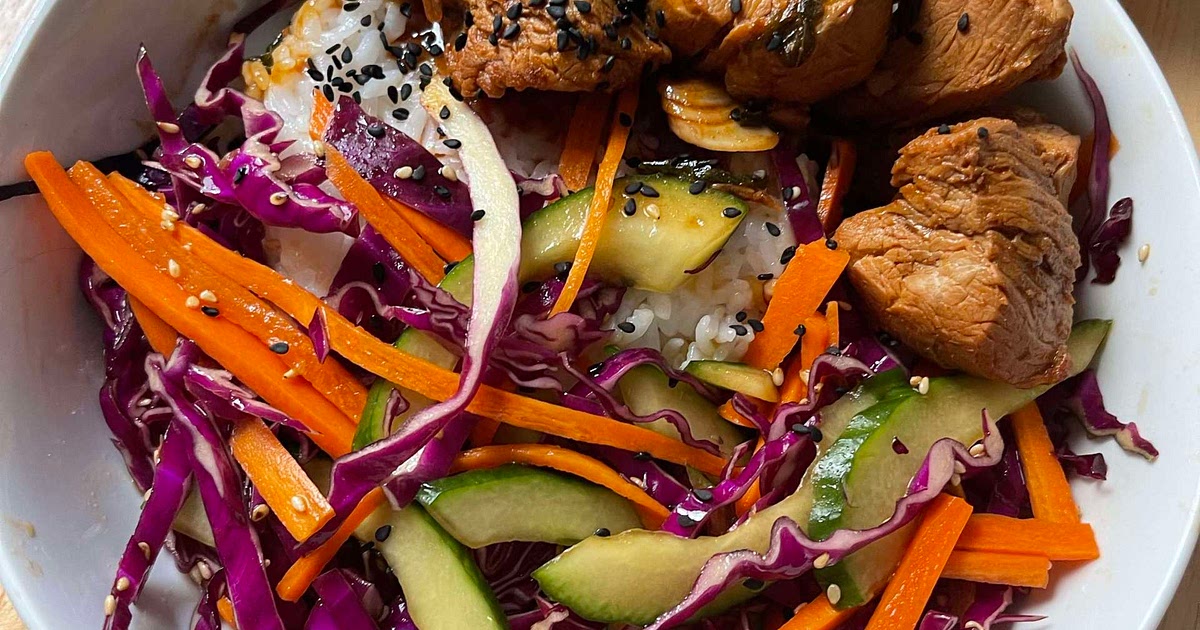 Gochujang Pork and Veggie Bowl Recipe | Samsung Food App