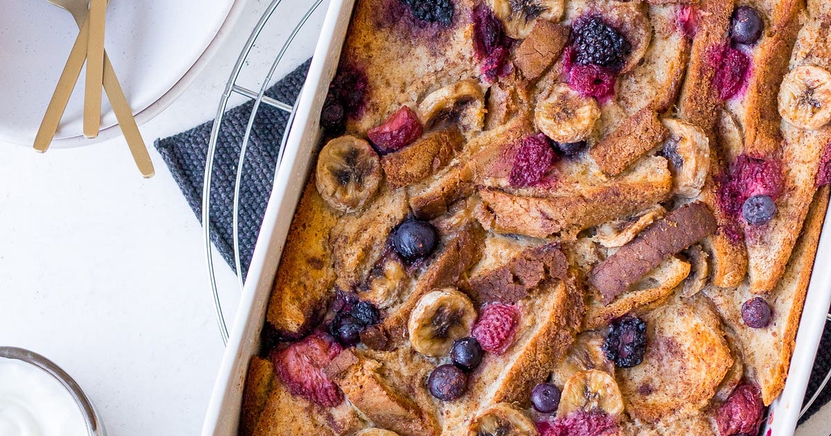 Banana Berry Baked French Toast Recipe | Samsung Food App