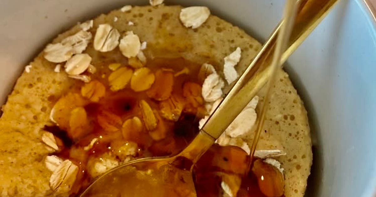 2 min “Baked” Maple oats in a cup  Recipe | Samsung Food App