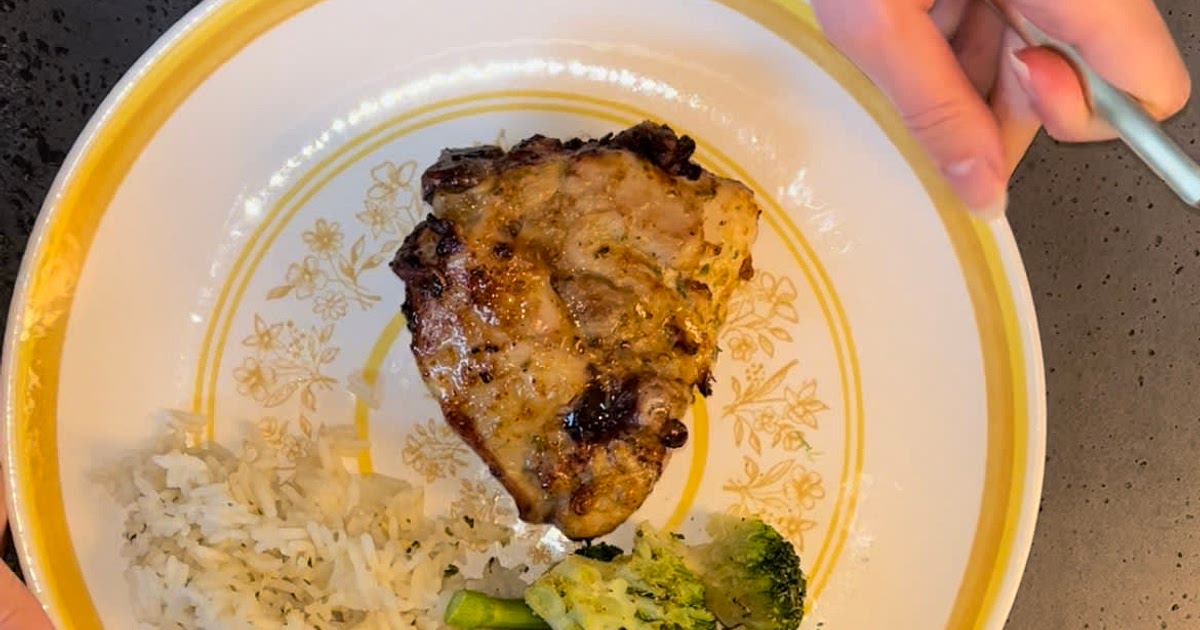 Air Fried Chicken Thighs Recipe | Samsung Food App
