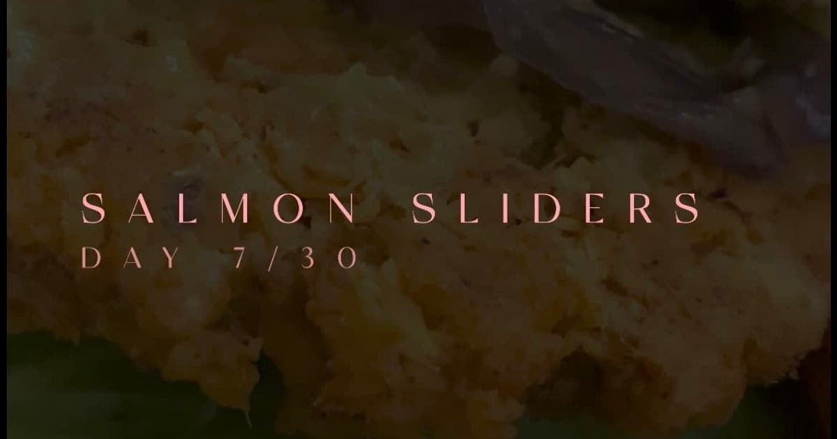Salmon Sliders Recipe | Samsung Food App