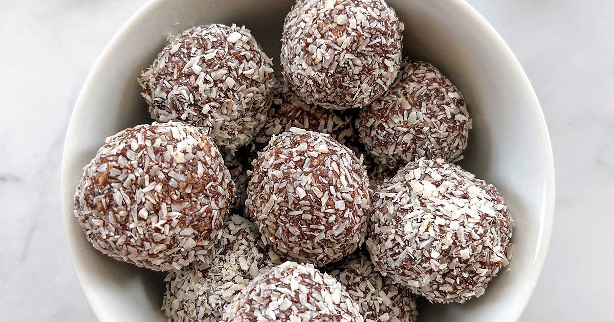 Coconut Bliss Balls with Dates Recipe | Samsung Food App