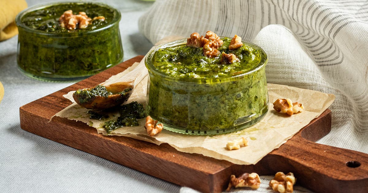 Easy Homemade Pesto Recipe | Samsung Food App