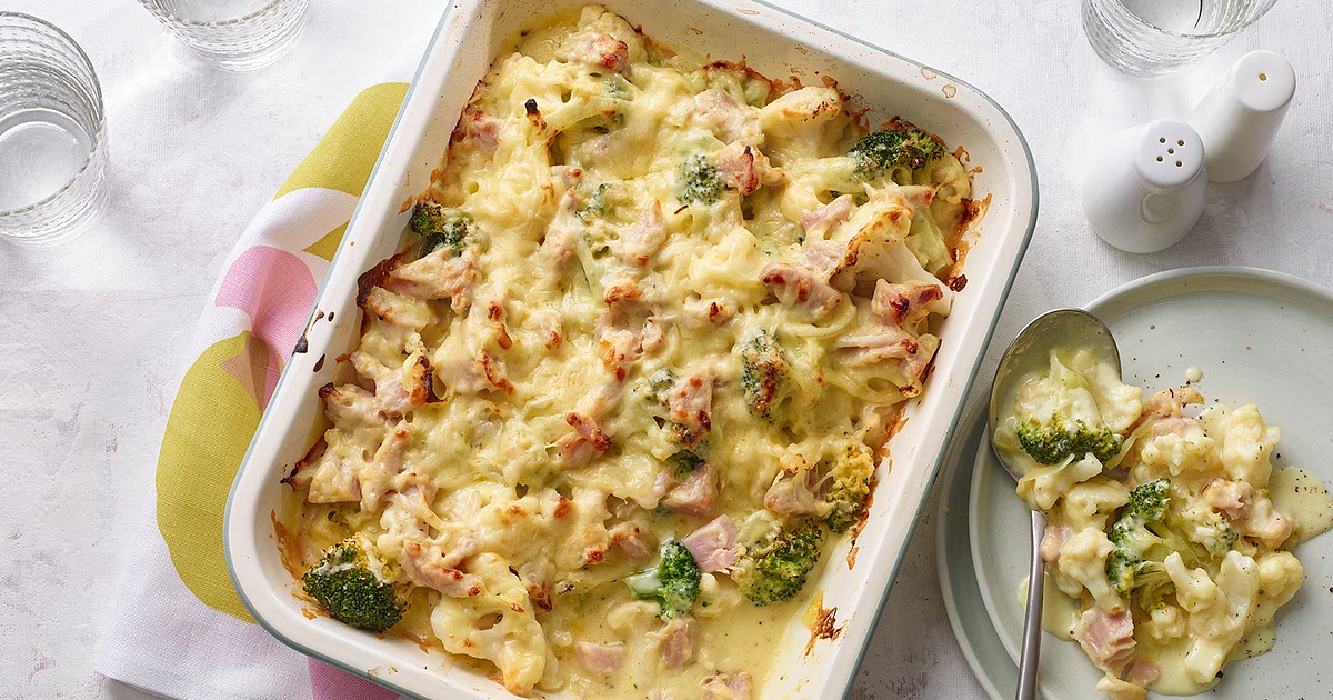 Ham and vegetable bake Recipe | Samsung Food App