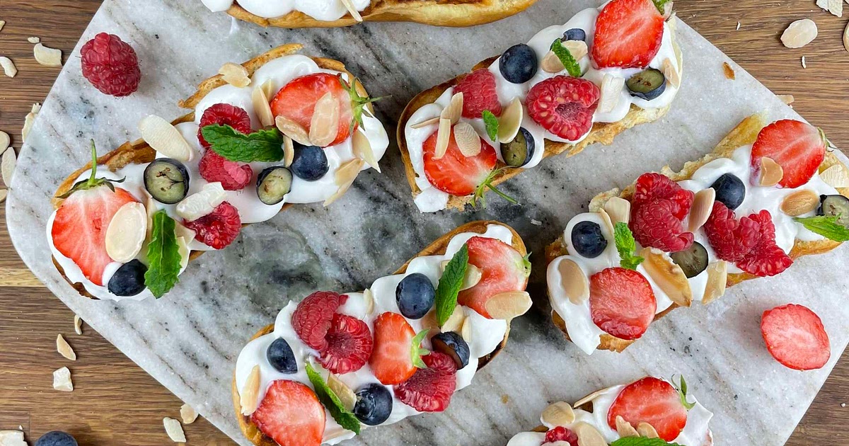 Whipped Ricotta and Berry on Brioche  Recipe | Samsung Food App