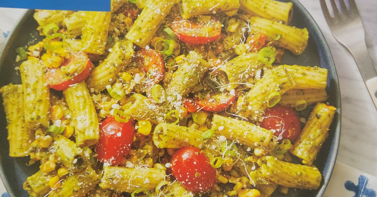 Italian Sausage, Pesto Pasta & Corn Recipe | Samsung Food App