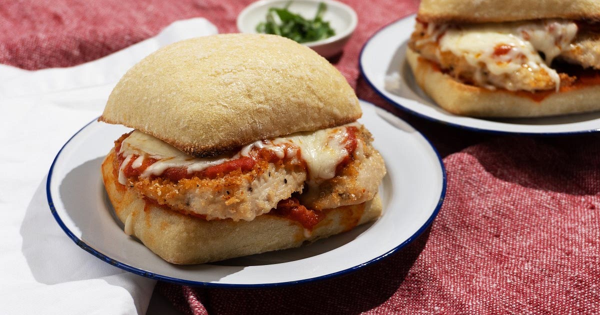 Chicken Parm Sandwiches Recipe | Samsung Food App