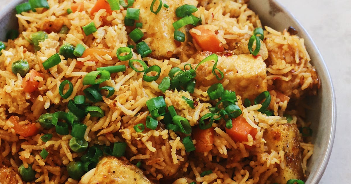 Schezwan Tofu Fried Rice Recipe | Samsung Food App